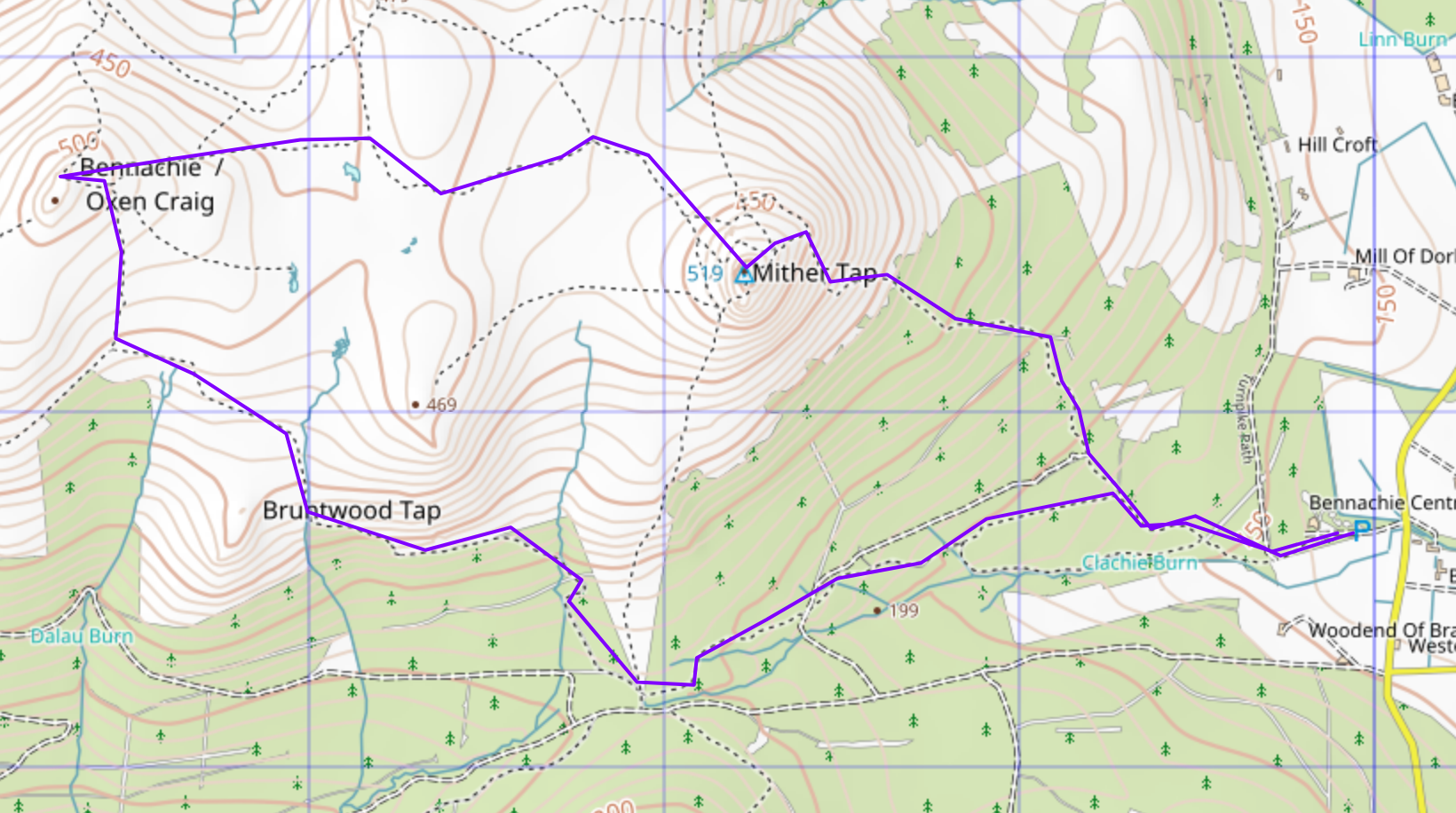 Bennachie (Visitors Centre Car Park)